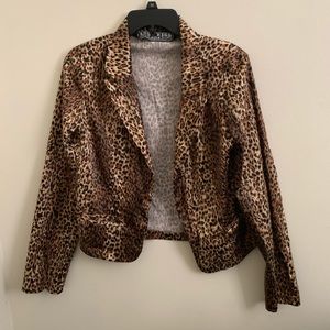 Leopard Print Blazer!